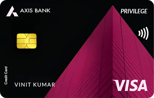 Axis Privilege Visa Credit Card