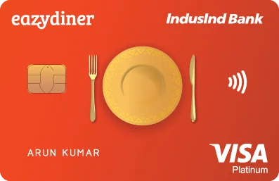EazyDiner IndusInd Bank Credit Card