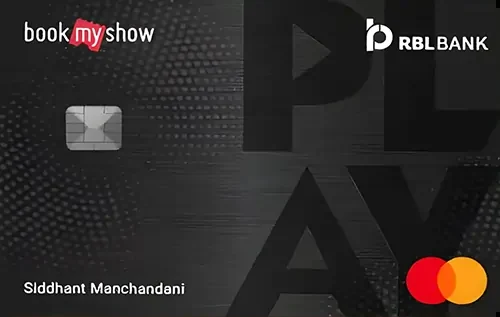 BookMyShow RBL Bank Play Credit Card